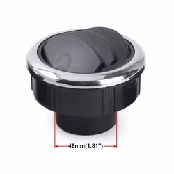 Car Interior CNSPEED 80mm Universal Car Vent Dashboard Air Conditioning - 80MM 46MM