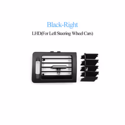 Car Interior LHD RHD Left Right Air Conditioner AC Vent Grille Outlet - LHD Right Black