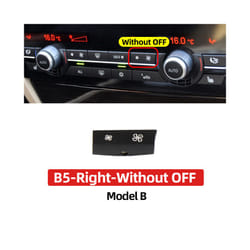 Car Interior Air Conditioning Heater Climate Fan Volume Control Ac Button - B5 Without OFF