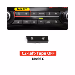 Car Interior Air Conditioning Heater Climate Fan Volume Control Ac Button - C2 Tape OFF