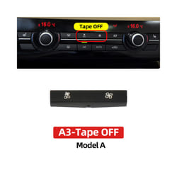Car Interior Air Conditioning Heater Climate Fan Volume Control Ac Button - A3 Tape OFF