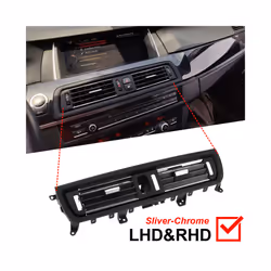 Car Interior LHD and RHD Front row wind center air Conditioning vent grill - RHD-right-1