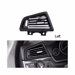 Car Interior LHD Front Dash Left Center Right Chrome Air Conditioner Ac - LHD Left with Chrome