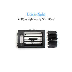 Car Interior RHD Front Rear Air Conditioner AC Vent Grille Outlet Panel - RHD Right Black