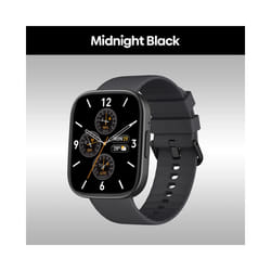 New  GTS 3 Plus Voice Calling Smart Watch Ultra 2.15ââ Screen Health and Fitness Tracking Smartwatch - Midnight Black
