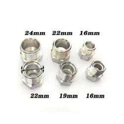 Car Interior Automotive Air Conditioning Hose Connector Pipe Joint R134a/R12 - R12 19mm 1pcs