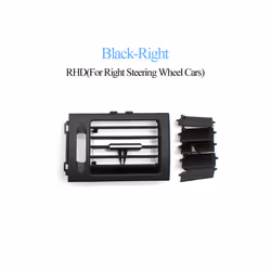 Car Interior LHD RHD Left Right Air Conditioner AC Vent Grille Outlet - RHD Right Black