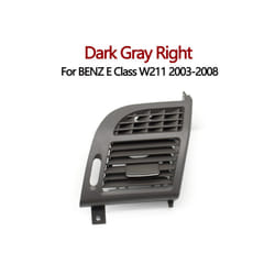 Car Interior Car Left Right Air Conditioner Air Vent Grille Outlet Panel - Dark Gary Right
