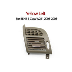 Car Interior Car Left Right Air Conditioner Air Vent Grille Outlet Panel - Yellow Left
