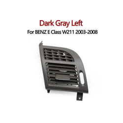 Car Interior Car Left Right Air Conditioner Air Vent Grille Outlet Panel - Dark Gary Left