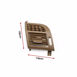 Car Interior Car Left Right Air Conditioner Air Vent Grille Outlet Panel - Dark Gary Left