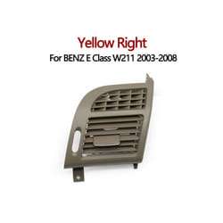 Car Interior Car Left Right Air Conditioner Air Vent Grille Outlet Panel - Yellow Right