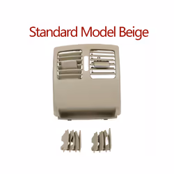 Car Interior Rear Conditioner Air Vent Grille Panel Cover For Mercedes - Standard Beige