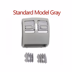 Car Interior Rear Conditioner Air Vent Grille Panel Cover For Mercedes - Standard Gray