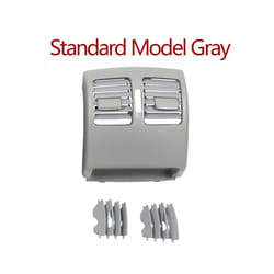 Car Interior Rear Conditioner Air Vent Grille Panel Cover For Mercedes - Standard Gray