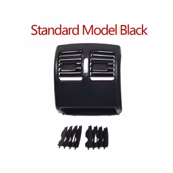 Car Interior Rear Conditioner Air Vent Grille Panel Cover For Mercedes - Standard Black