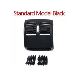 Car Interior Rear Conditioner Air Vent Grille Panel Cover For Mercedes - Standard Black
