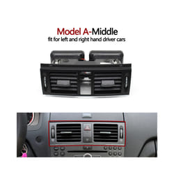 Car Interior LHD RHD Front Dash Air Conditioning AC Vent Grill Outlet - Model A-Middle