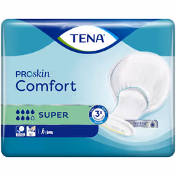 Tena Comfort Super Incontinence Pads - 2 Packs of 36