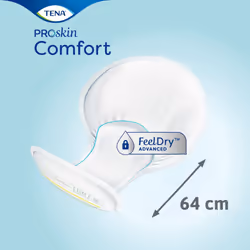 Tena Comfort Super Incontinence Pads - 2 Packs of 36