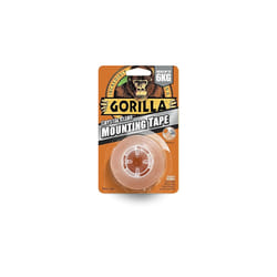 Gorilla Double Sided Mounting Tape Clear 1.5m, Pack of 1