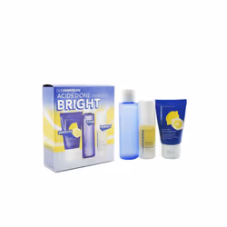 Ole Henriksen Acids Done Bright Set: Lemonade Smoothing Scrub 30g + Glow2OH Dark Spot Toner 65ml + Dewtopia 20% Acid Night Tr ...