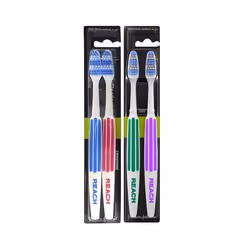 8 MIX Toothbrush Reach Listerine Interdental Firm & Medium (4 x Twin Pack)