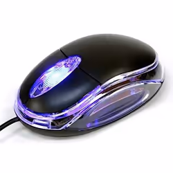 Dynamode INA-67, Ambidextrous, Optical, USB Type-A, 800 DPI, Black