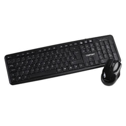 Spire Compoint keyboard Mouse included Universal RF Wireless Black