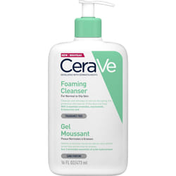 CeraVe Foaming Cleanser for Normal to Oily Skin with Niacinamide and 3 Essential Ceramides 473ml