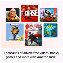 Amazon Fire HD 10 Kids Pro tablet ages 6 to 12, 10.1 brilliant screen