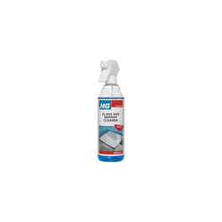 HG Glass and Mirror Cleaner, Streak-Free Glass Cleaner, Effectively Removes Grease & Dirt from Windows & Surfaces Quickly - 500ml Spray (142050106)(Pa