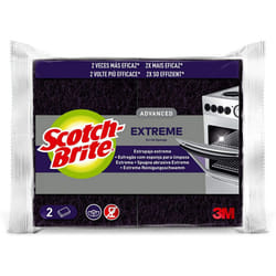 Scotch-Brite Extreme Purple Fiber with Sponge - Pack of 2