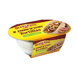 Old El Paso Stand 'n' Stuff Soft Flour Tortillas - 4x193g