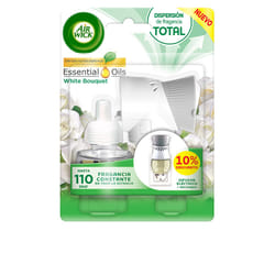 AIR-WICK ambientador electrico completo #white bouquet
