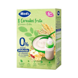 Breakfast Hero Baby Flour 8 Cereals with Fruit Cereals Non-dairy  340g