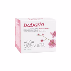 Babaria 8410412056236, Night cream, Women, Face, Anti-wrinkle, Elasticity, Hydrating, Lifting, Smoothing, 50 ml, Pot