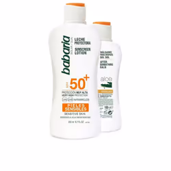Solar Piel Sensible SPF50+ Leche set