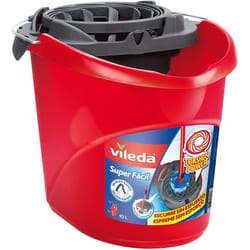 ViledaÂ ÂÂ Super-Easy Torsion Power Mop Bucket, Red