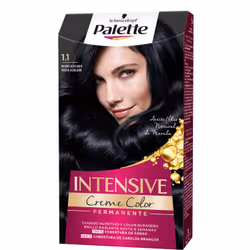 Schwarzkopf Palette Intensive, Black, Negro Azulado, Women, 115 ml, Nourishing, Long-lasting, Colouring cream / colouring cre ...