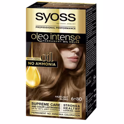 SYOSS Olio Intense Hazelnut Blond 6-80, Blonde, 6-80, Hazelnut Blond, Women, 115 ml, All hair