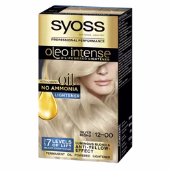 SYOSS Olio Intense Silver Blond 12-00, Blonde, 12-00, Silver Blond, Women, 115 ml, All hair