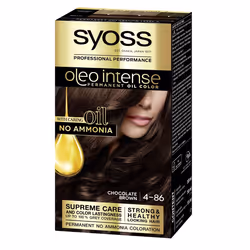 SYOSS Olio Intense Chocolate Brown 4-86, Brown, 4-86, Chocolate Brown, Women, 115 ml, All hair