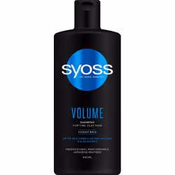 SYOSS VOLUME, 440 ml, Shampoo, Fine hair, Volumizing, Bottle, 48 h