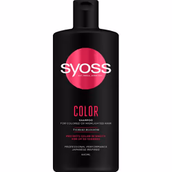 SYOSS COLOR, 440 ml, Shampoo, Colored hair, Colour protection, Bottle, Aqua (Water, Eau) · Sodium Laureth Sulfate · Cocamidop ...