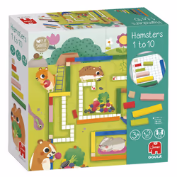 Jumbo GOULA - Hamsters 1 to 10, Board game, Learning, 3 yr(s), 15 min, 15 min