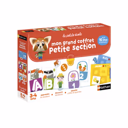 La Petite École Mon grand Coffret Petite section, 4 yr(s), Cardboard, Multicolour