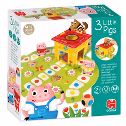 Goula - 3 Little Pigs, Card Game, Game of chance, 3 yr(s), 15 min, Family game