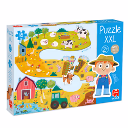 Goula - Puzzle XXL Farm, 18 pc(s), Farm, 2 yr(s)