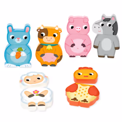 Goula - Magnetic Interchangeable Farm Puzzle - Additional view 4